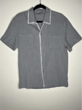 NWOT Cove Men's Blue Button Down Shirt Size Small